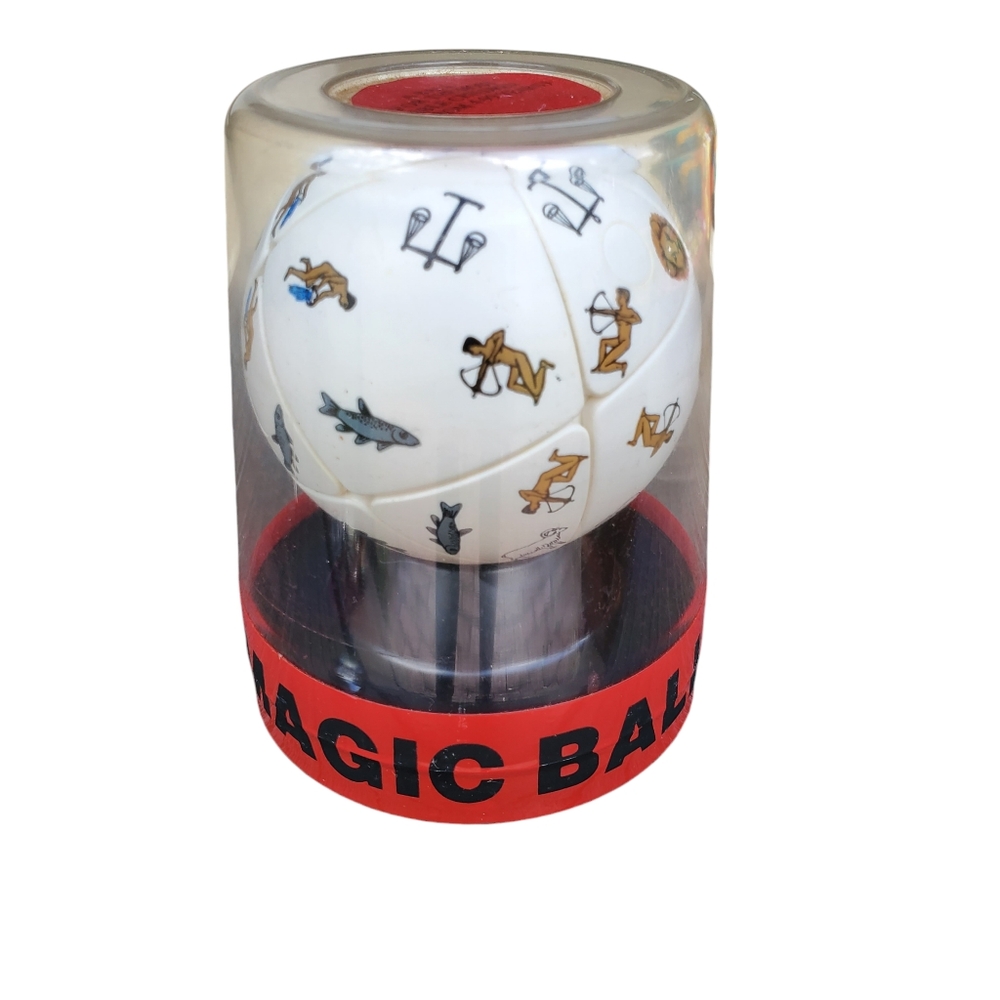 Zodiac puzzle ball Rare vintage - Picture 3 of 10